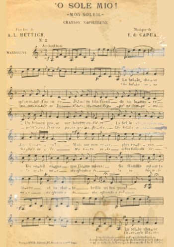 O sole mio